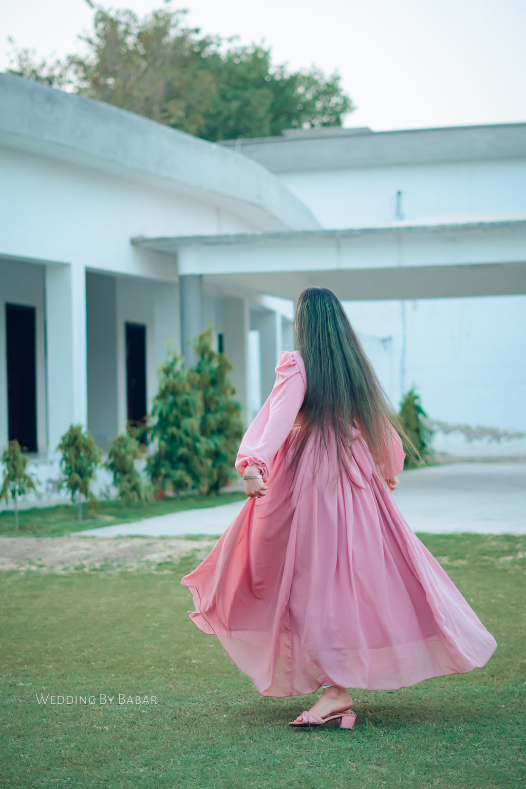 Lily Georgette Embellished Dress