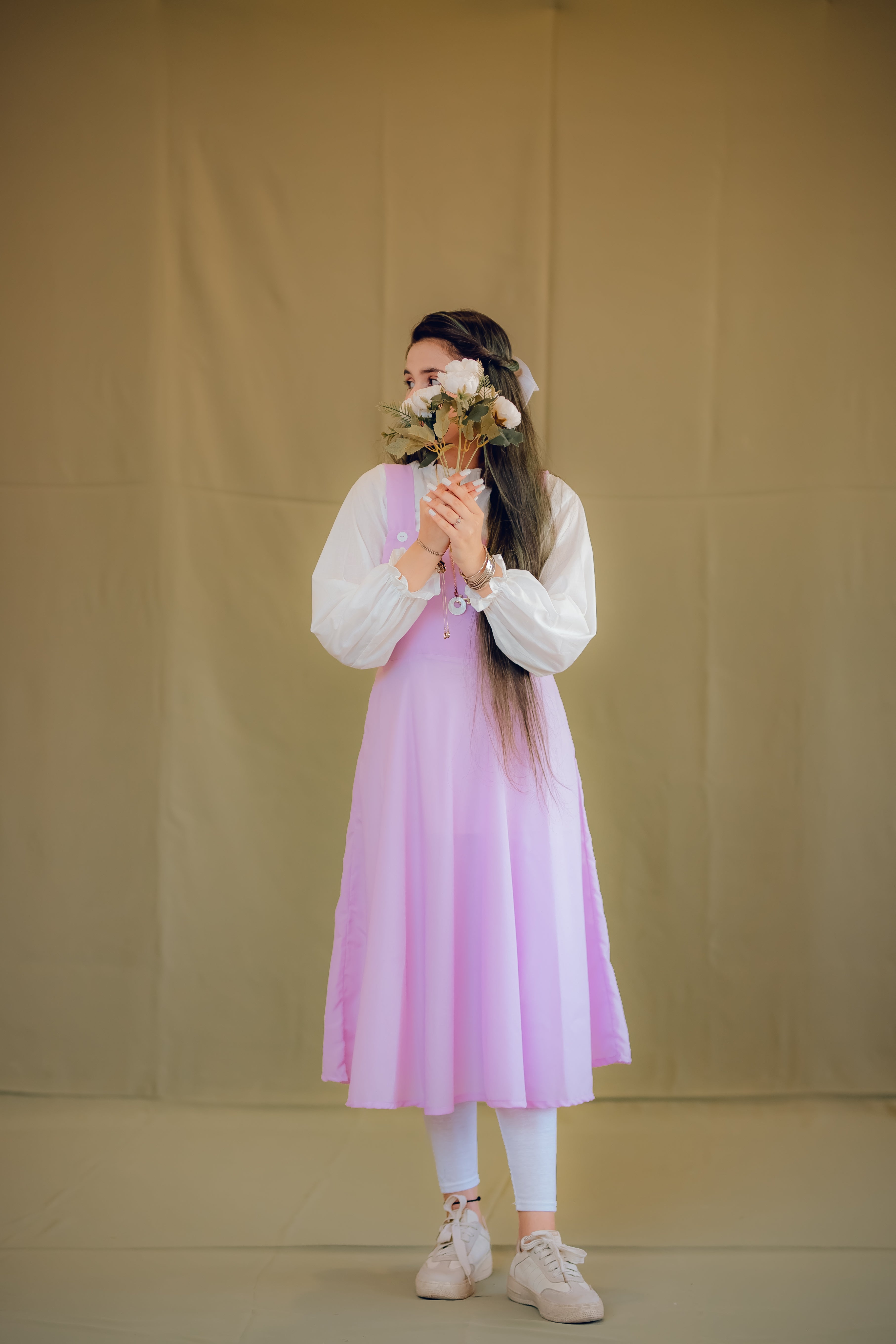 Peony Silk 2 piece Dress