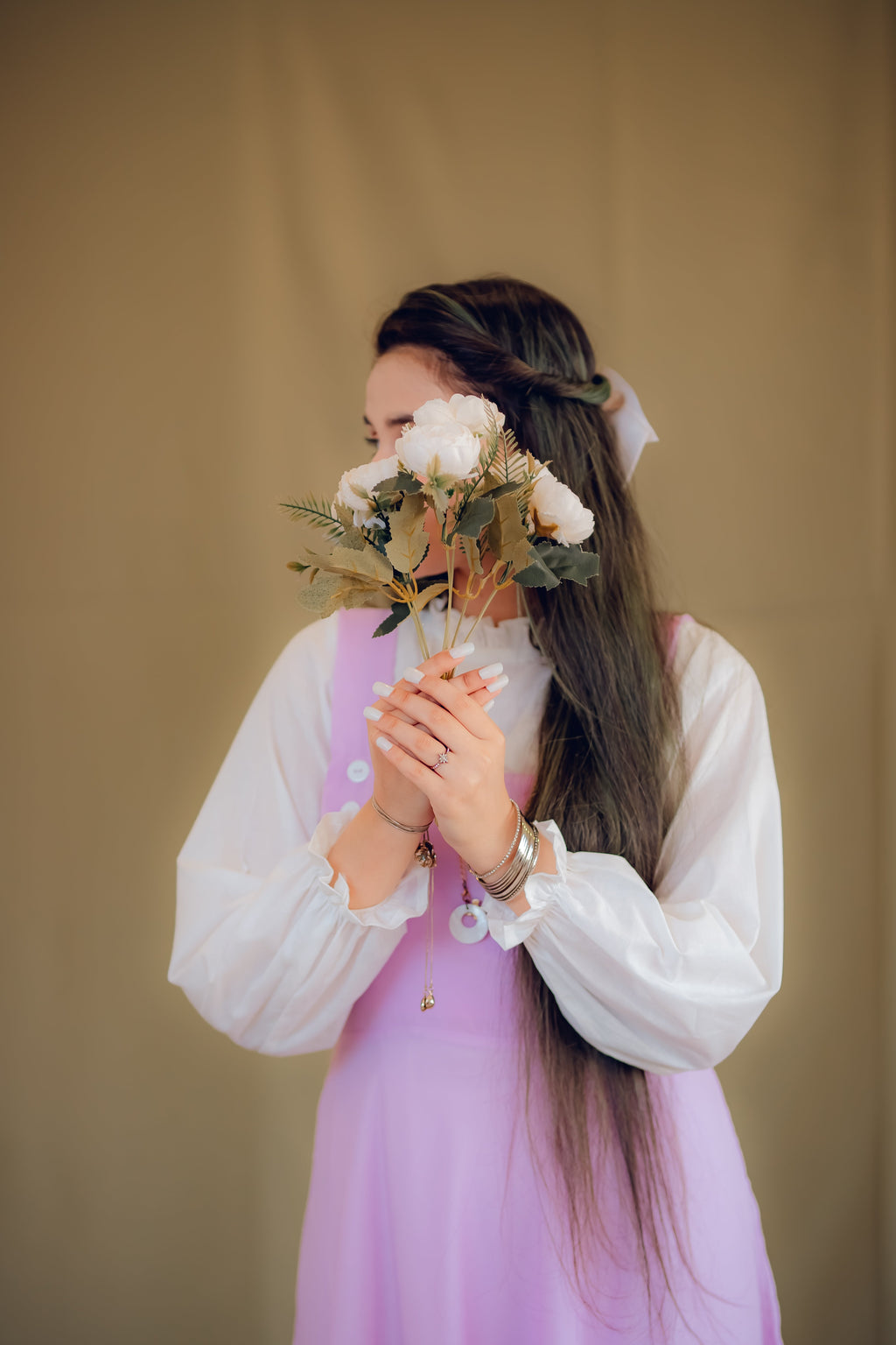 Peony Silk 2 piece Dress