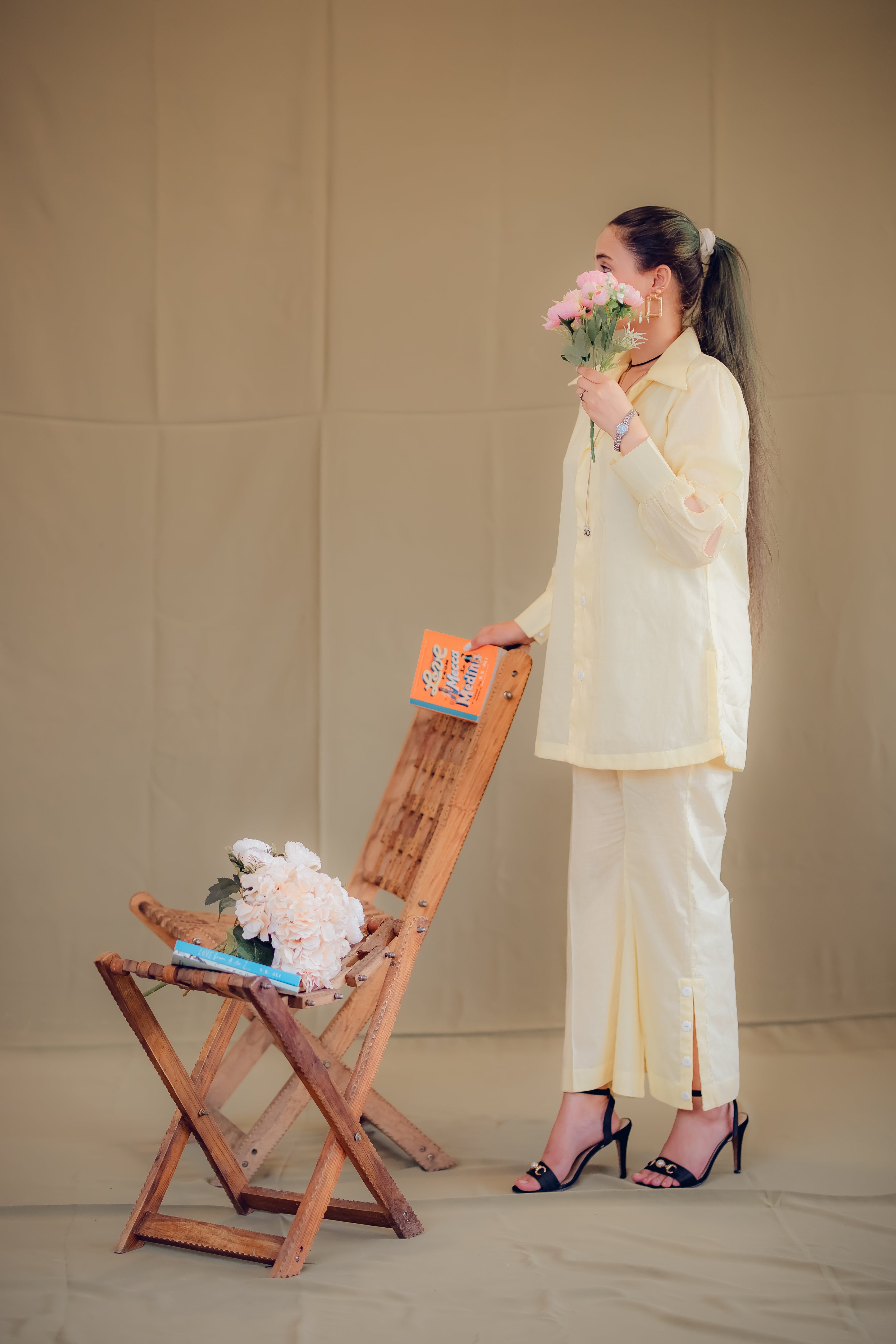 Primrose Cut-work Cotton Co-ord Set