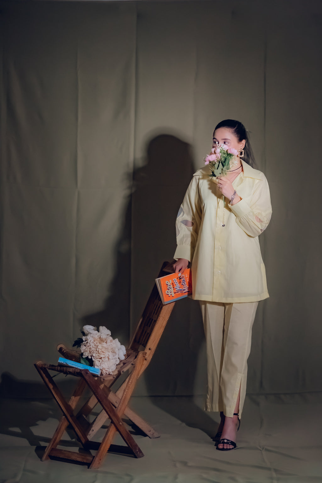 Primrose Cut-work Cotton Co-ord Set