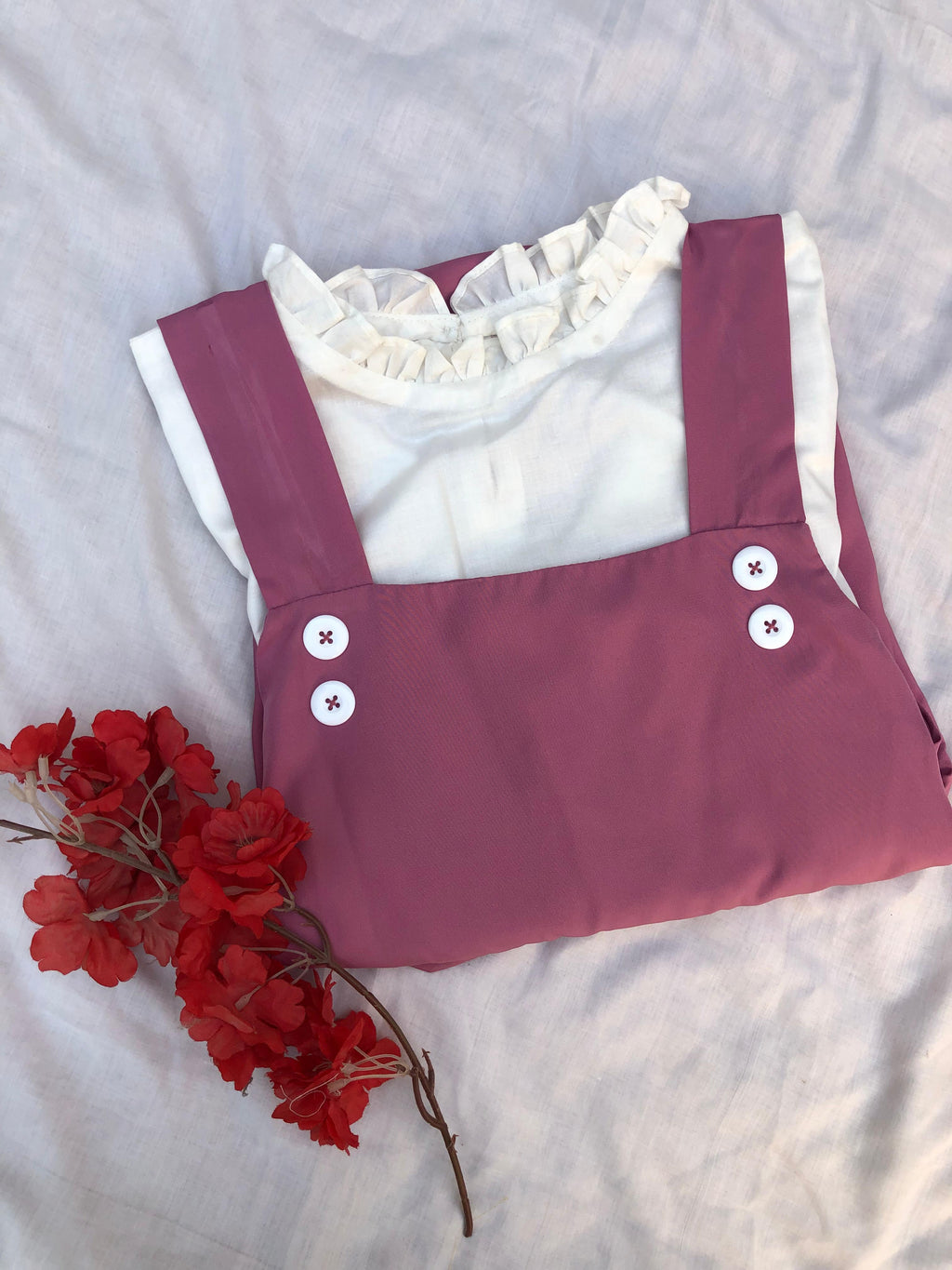 Peony Silk 2 piece Dress